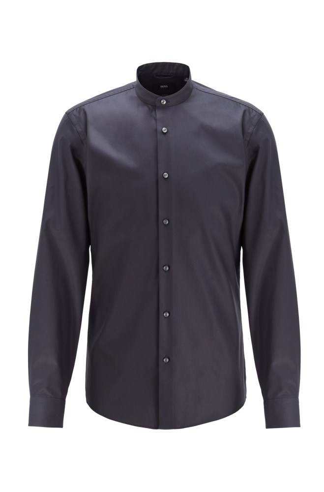 Hugo Boss Slim-fit shirt Mørke Blå | 4YNLTJdH