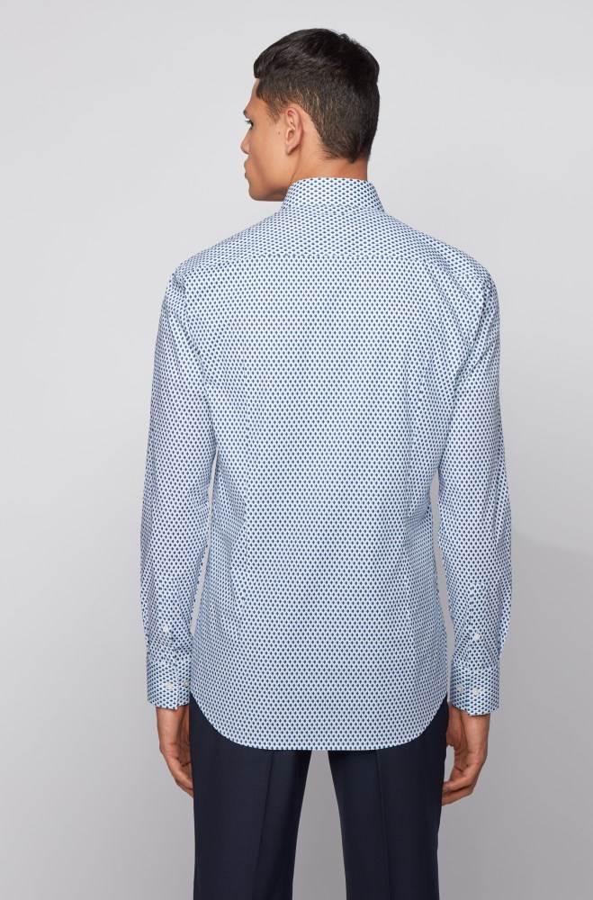 Hugo Boss Slim-fit shirt Mørke Blå | Jg2xVZlM