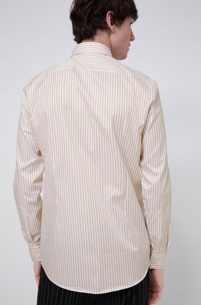 Hugo Boss Slim-fit shirt Patterned | EBKvQrnc