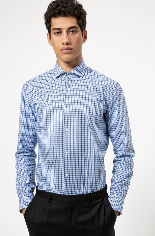 Hugo Boss Slim-fit shirt Patterned | Fw1NW7Sb