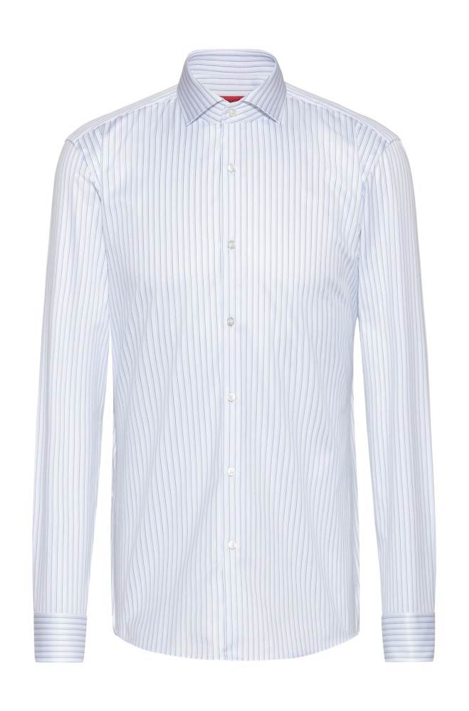 Hugo Boss Slim-fit shirt Patterned | SGJUT27x