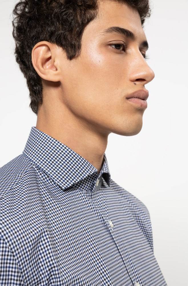 Hugo Boss Slim-fit shirt Patterned | TSgIBQ6L