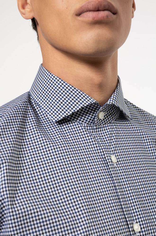 Hugo Boss Slim-fit shirt Patterned | TSgIBQ6L