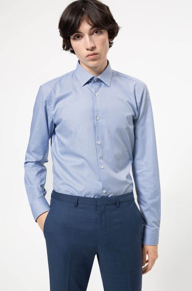 Hugo Boss Slim-fit shirt Patterned | voWC5ZMQ