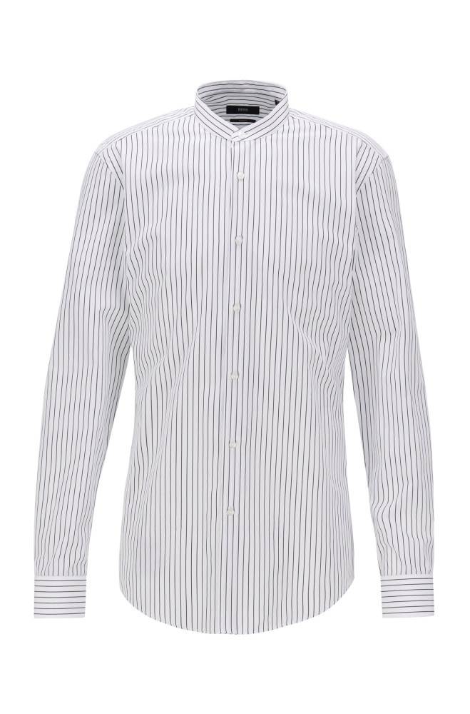 Hugo Boss Slim-fit shirt Svarte | 0LV3cWWY