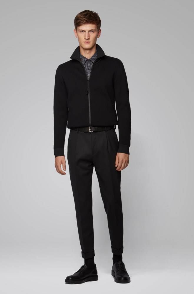 Hugo Boss Slim-fit shirt Svarte | 2CnZx9Yk