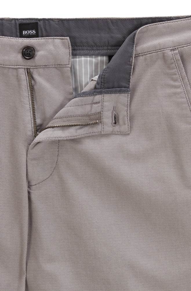 Hugo Boss Slim-fit shorts Grå | zbEPoujj