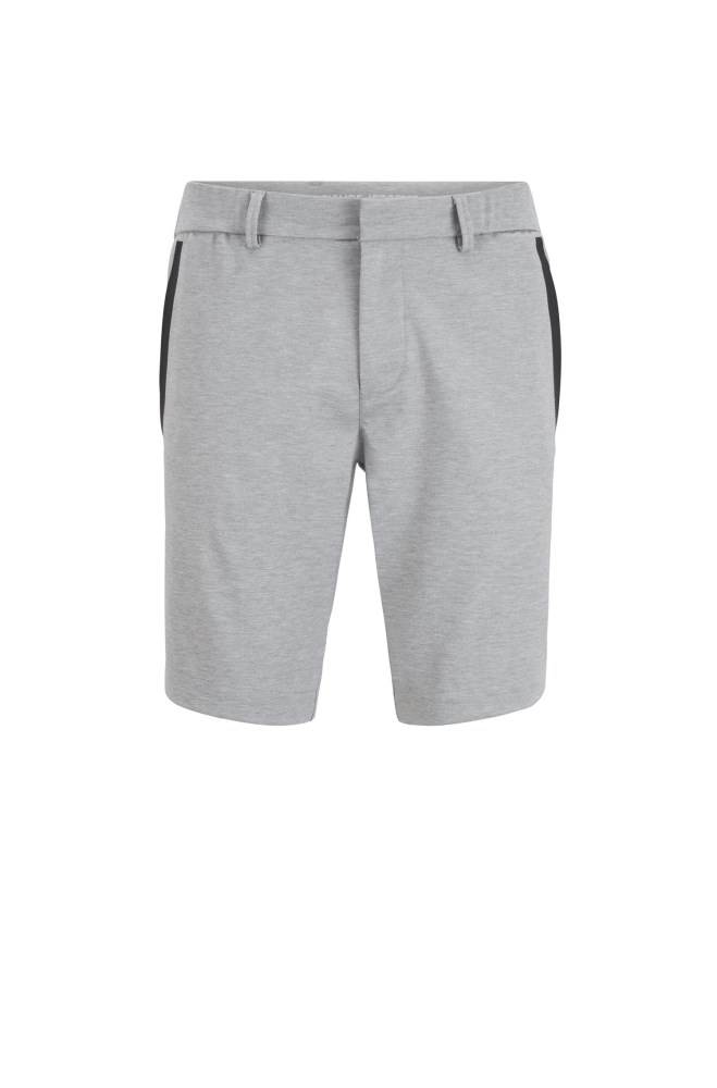 Hugo Boss Slim-fit shorts Lyse Grå | beQ7E9Hh