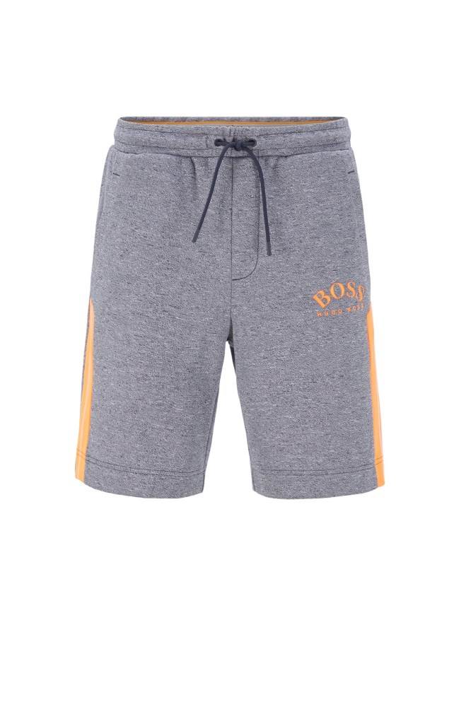 Hugo Boss Slim-fit shorts Mørke Blå | 0TUu2CU6