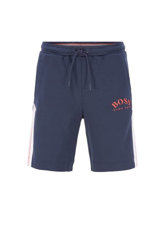 Hugo Boss Slim-fit shorts Mørke Blå | 8Rrw83vG