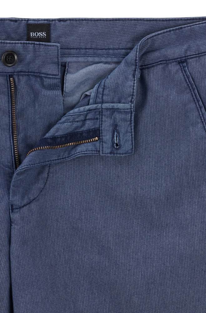 Hugo Boss Slim-fit shorts Mørke Blå | 90YiSRTO