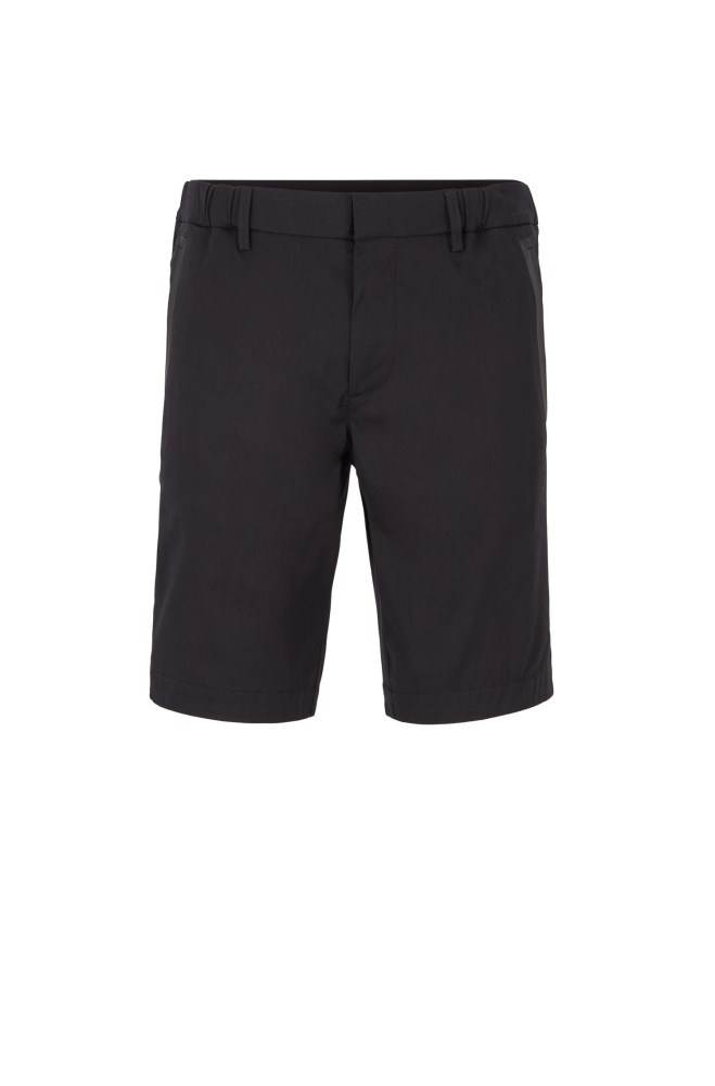 Hugo Boss Slim-fit shorts Svarte | GjGeYrmH