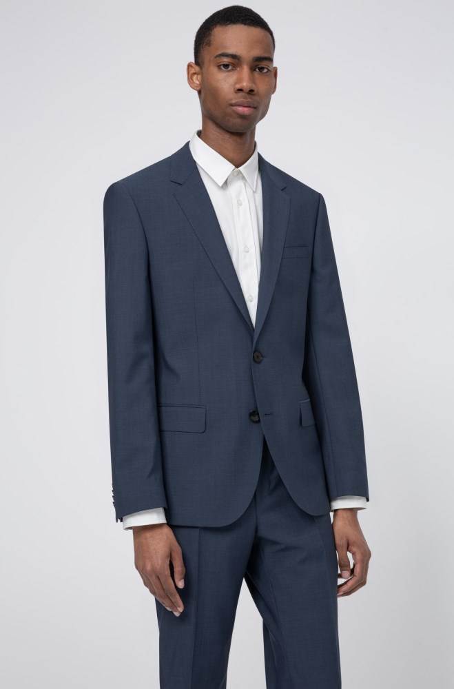 Hugo Boss Slim-fit suit Blå | p3GmJCKH