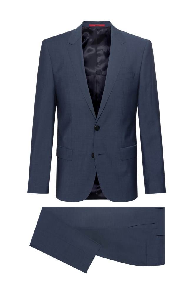 Hugo Boss Slim-fit suit Blå | p3GmJCKH