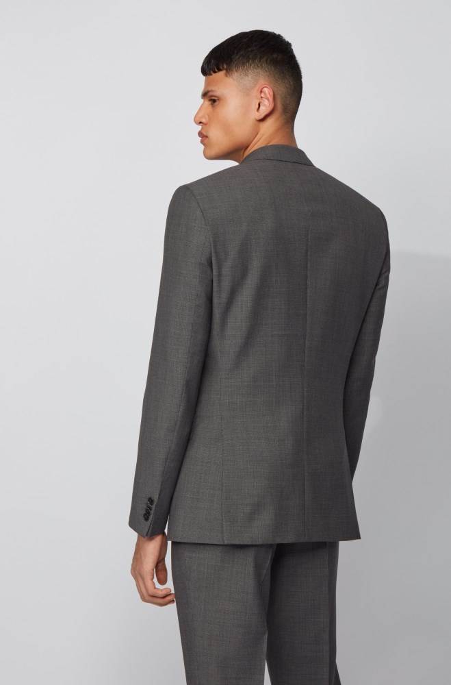 Hugo Boss Slim-fit suit Grå | 2TKlOzuw