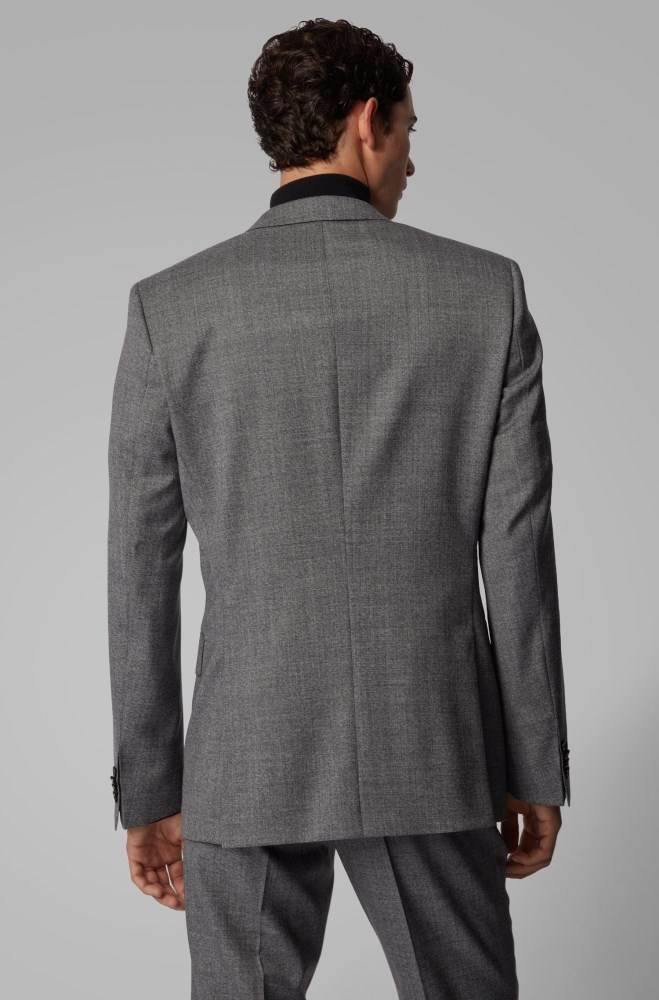 Hugo Boss Slim-fit suit Lyse Grå | 58KgNfrY