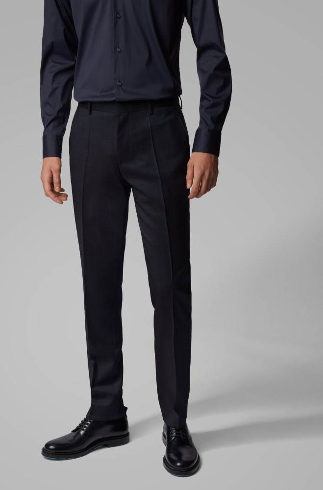 Hugo Boss Slim-fit suit Mørke Blå | Em1O36Uj