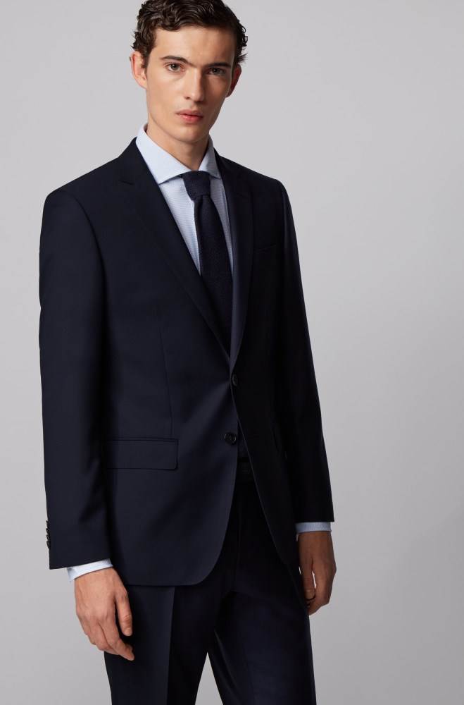 Hugo Boss Slim-fit suit Mørke Blå | aWtSnLzo