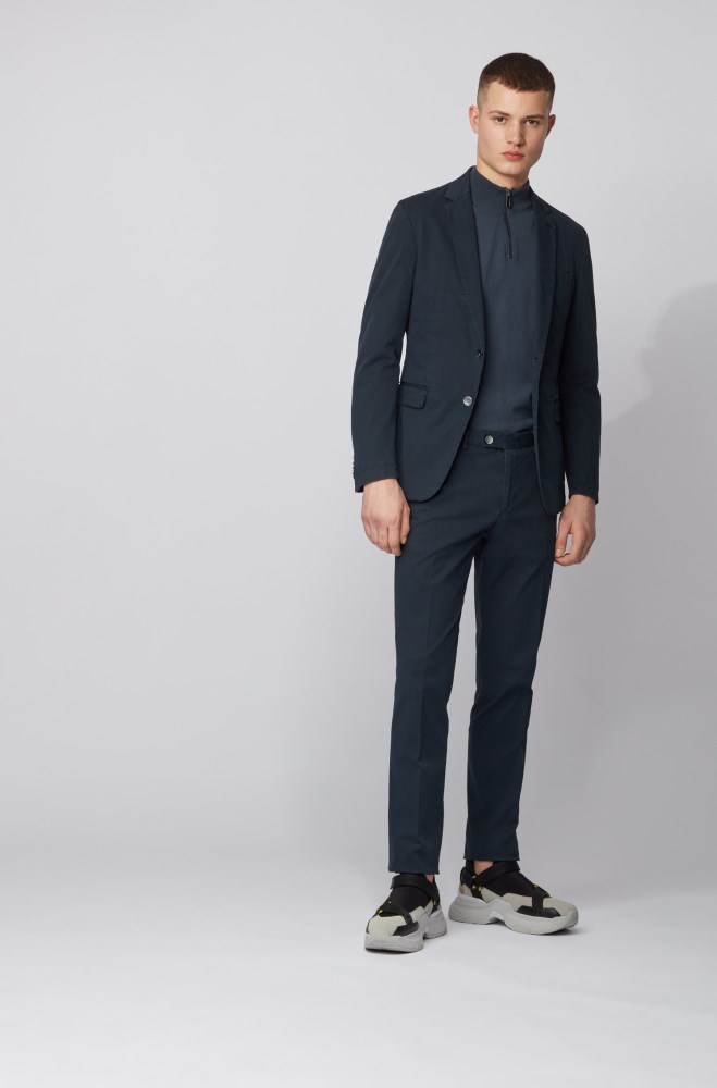 Hugo Boss Slim-fit suit Mørke Blå | fTeQwk8b