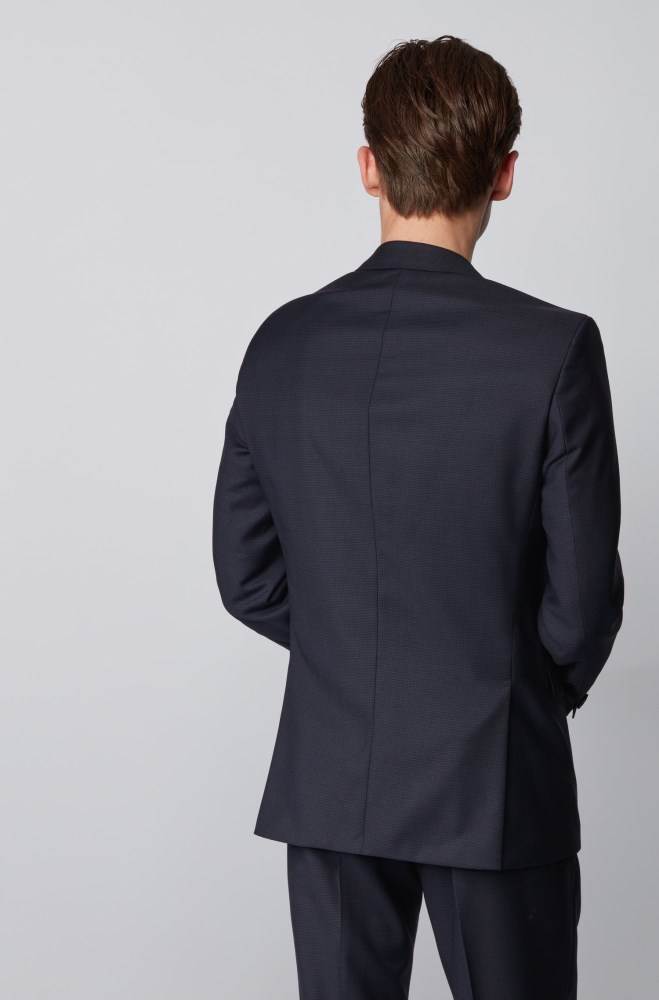 Hugo Boss Slim-fit suit Mørke Blå | rWsiQn52