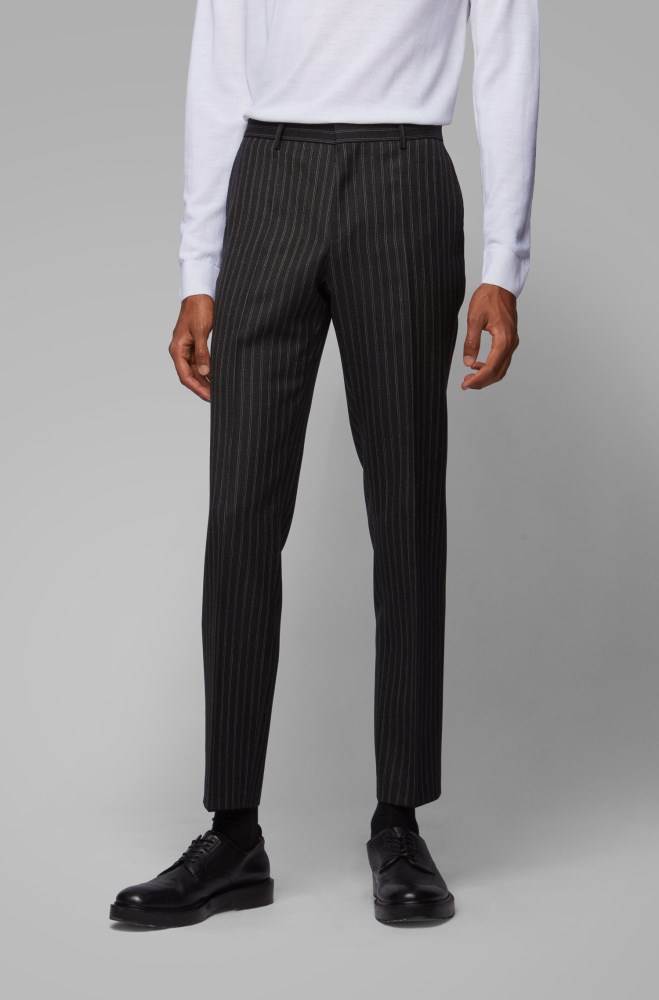 Hugo Boss Slim-fit suit Svarte | k6PFgwi7