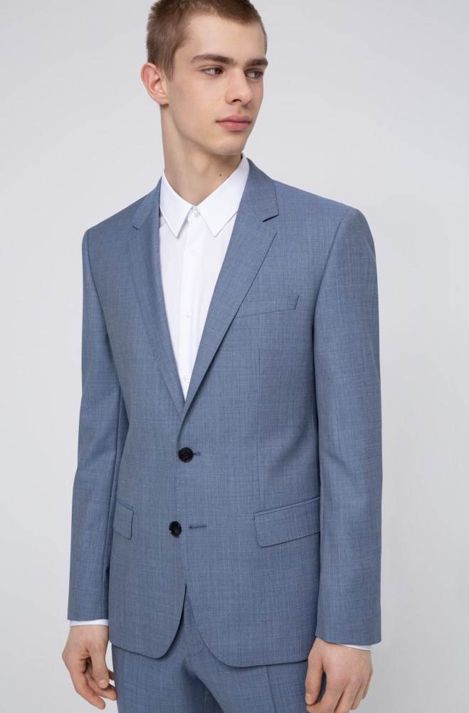 Hugo Boss Slim-fit suit Turkis | bt2N8trV