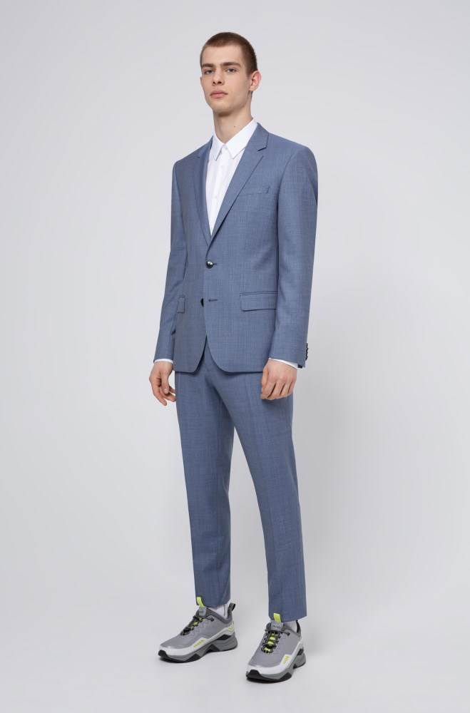 Hugo Boss Slim-fit suit Turkis | bt2N8trV