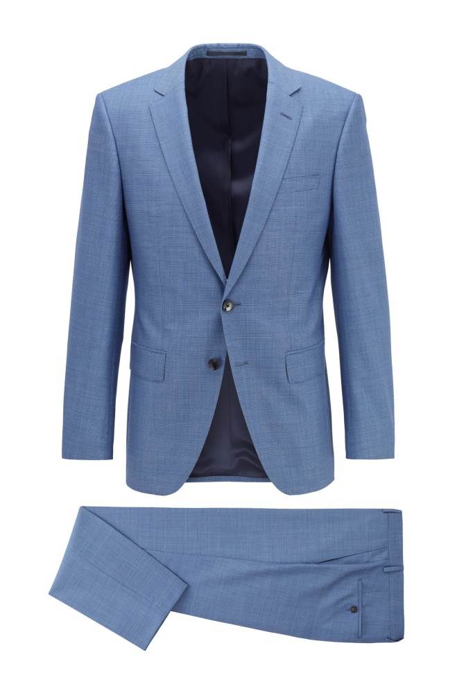 Hugo Boss Slim-fit suit Turkis | jkzBsohj