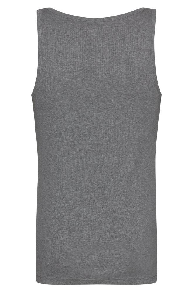 Hugo Boss Slim-fit tank top Mørke Grå | dkMks4JN