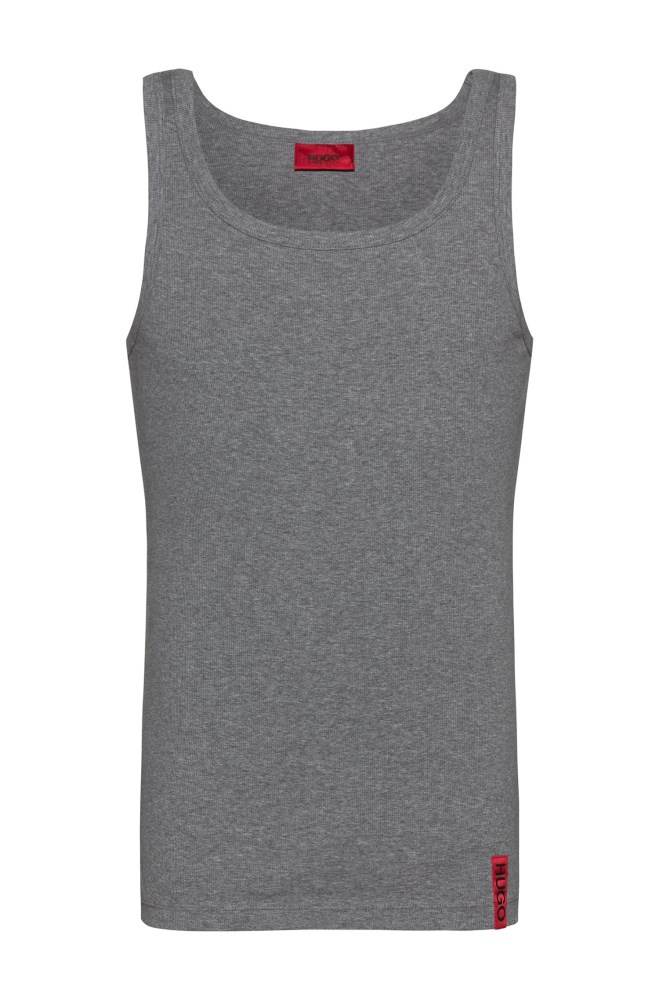 Hugo Boss Slim-fit tank top Mørke Grå | dkMks4JN