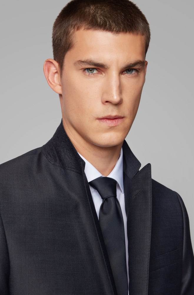 Hugo Boss Slim-fit three-piece suit Blå | 74AIazOo