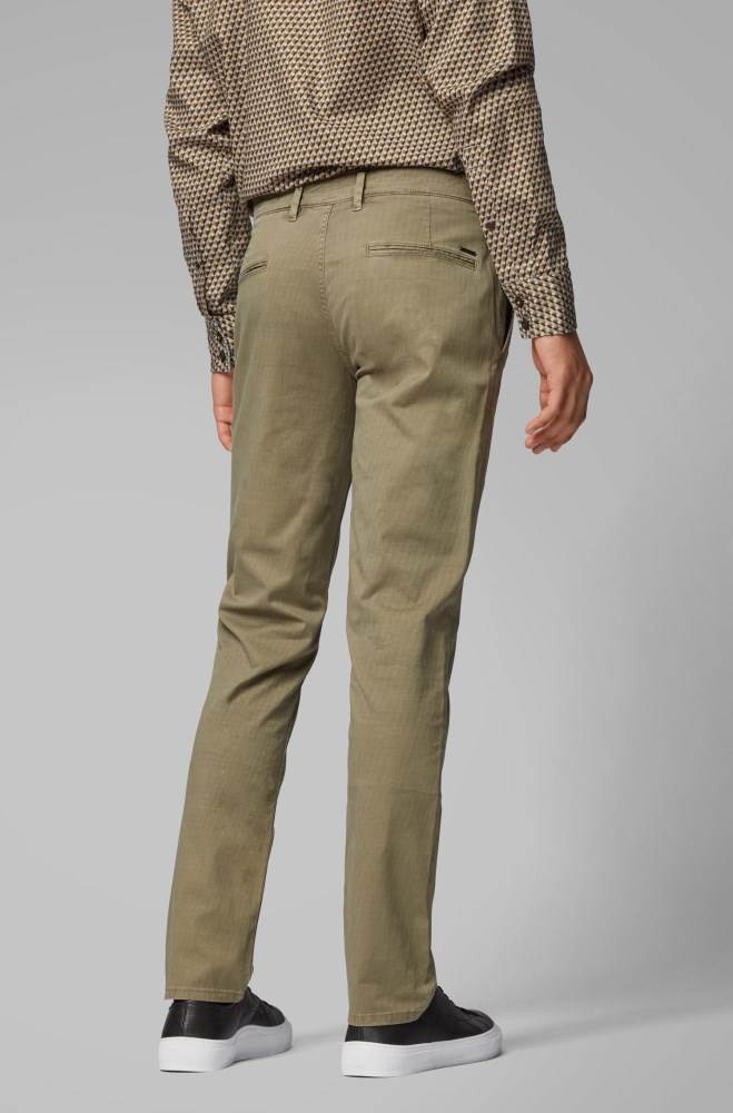 Hugo Boss Slim-fit trousers Beige | w0co88VJ