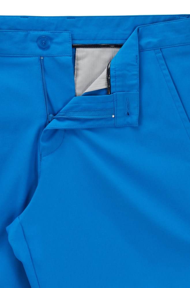 Hugo Boss Slim-fit trousers Blå | 3uK5PpMD