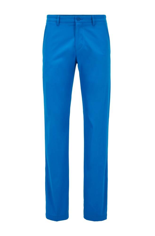 Hugo Boss Slim-fit trousers Blå | 3uK5PpMD