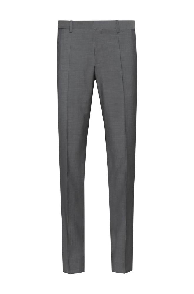 Hugo Boss Slim-fit trousers Grå | 2tOmzT9F