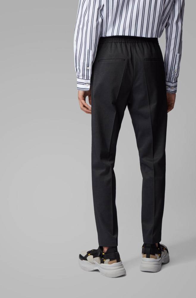 Hugo Boss Slim-fit trousers Grå | AVPR2trw