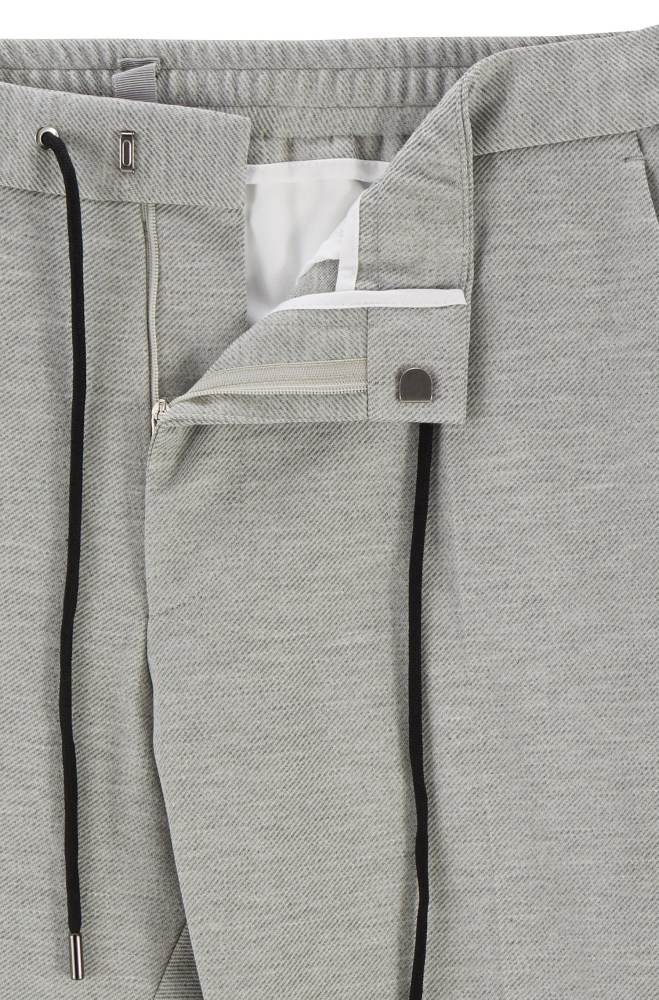 Hugo Boss Slim-fit trousers Grå | EuhU8sEx