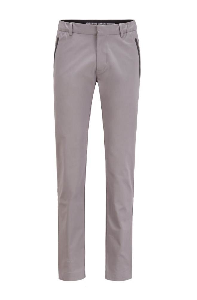 Hugo Boss Slim-fit trousers Grå | KxbSV6J0