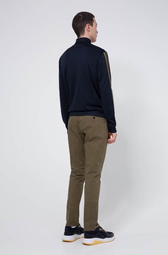 Hugo Boss Slim-fit trousers Khaki | R5ItIrGz