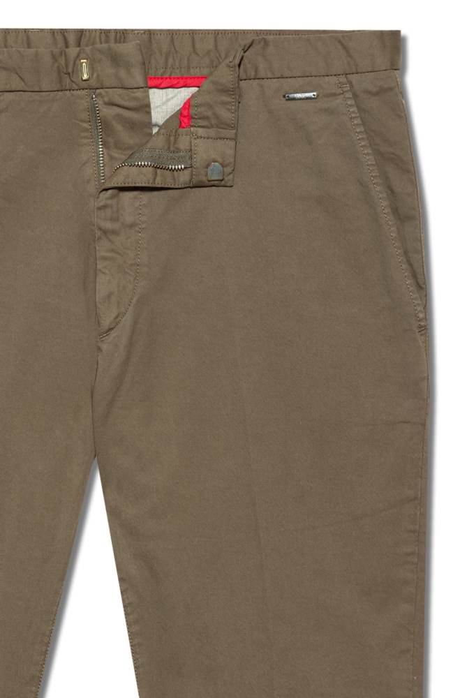 Hugo Boss Slim-fit trousers Khaki | R5ItIrGz