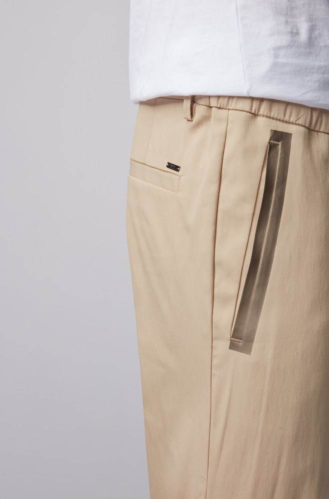 Hugo Boss Slim-fit trousers Lyse Beige | 4Stx84qp