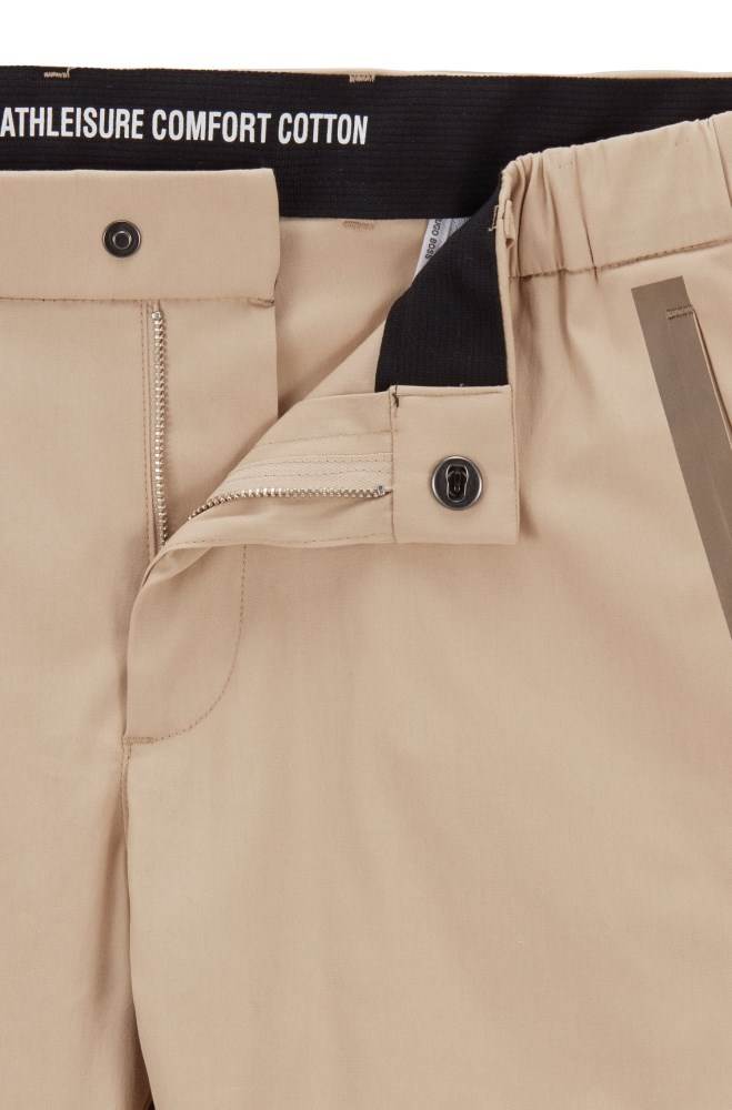 Hugo Boss Slim-fit trousers Lyse Beige | 4Stx84qp