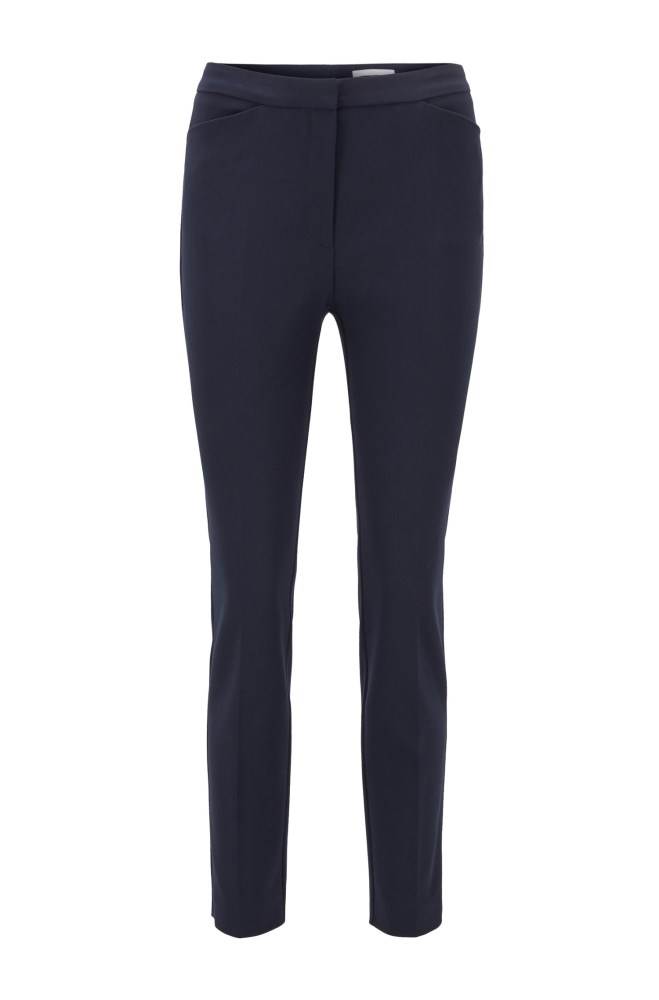 Hugo Boss Slim-fit trousers Lyse Blå | ZPZJHOcj