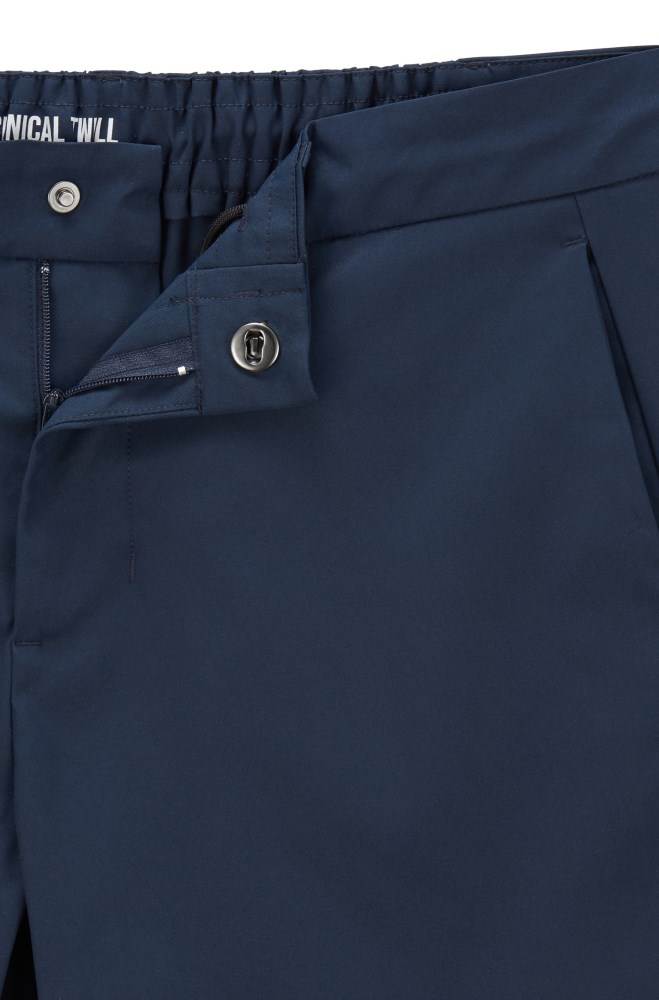 Hugo Boss Slim-fit trousers Mørke Blå | Kabi7zg7