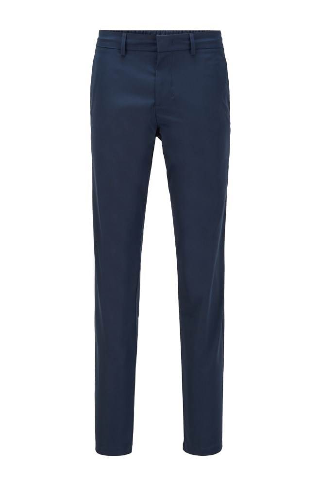 Hugo Boss Slim-fit trousers Mørke Blå | Kabi7zg7