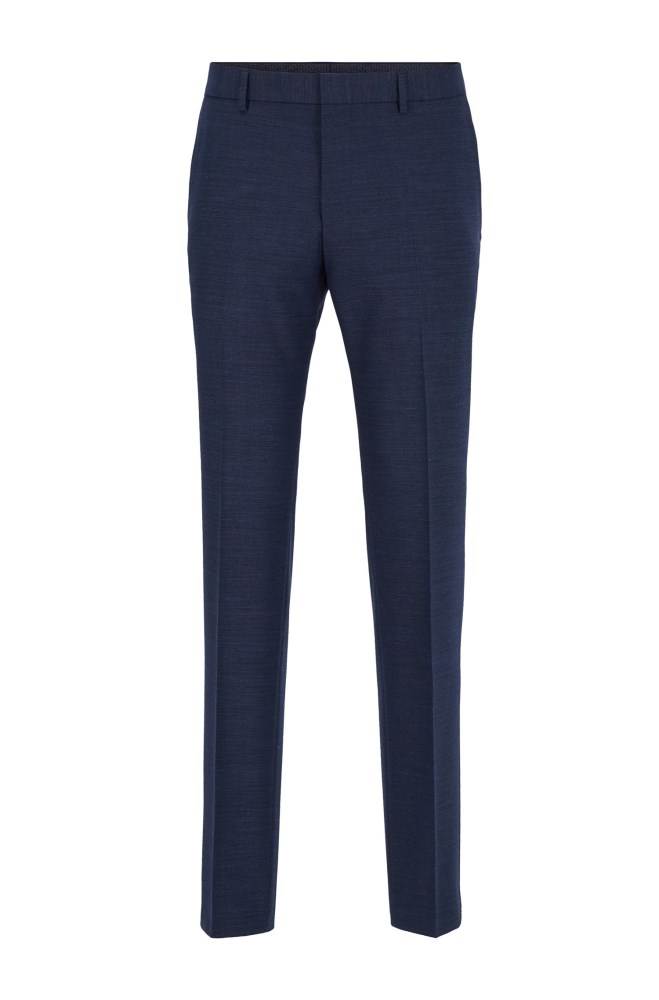 Hugo Boss Slim-fit trousers Mørke Blå | ga2Ip97C