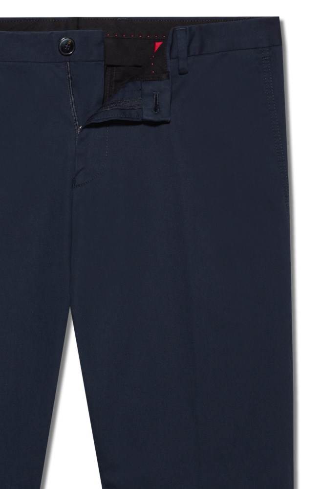 Hugo Boss Slim-fit trousers Mørke Blå | pznDxH3n