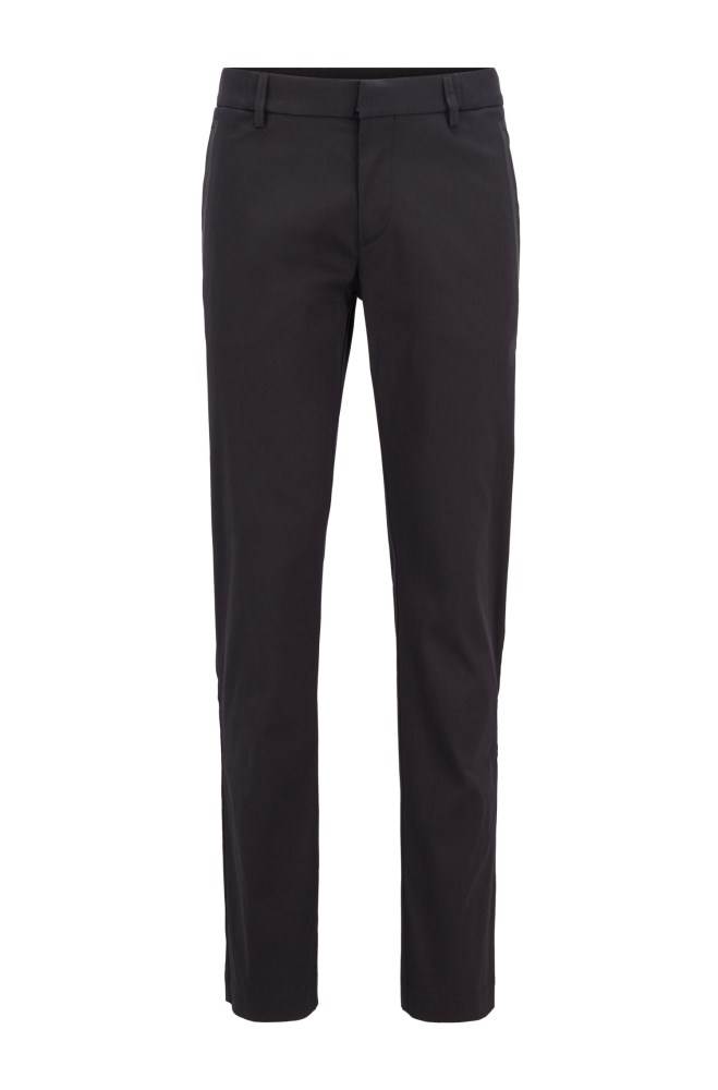 Hugo Boss Slim-fit trousers Svarte | l3gvmYb3