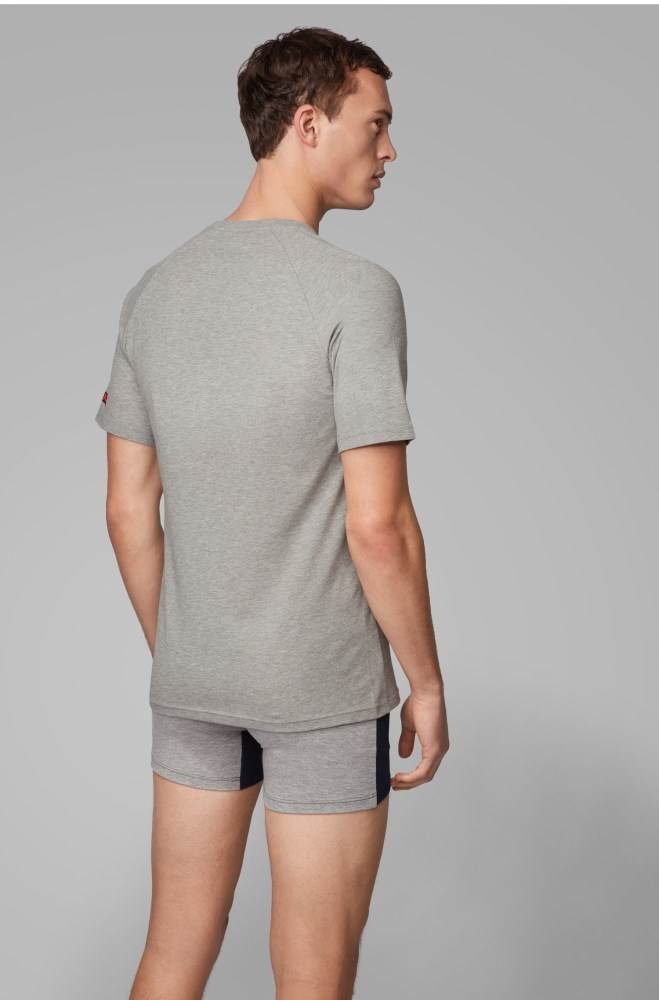 Hugo Boss Slim-fit underwear T-shirt Grå | Owsm7pVn