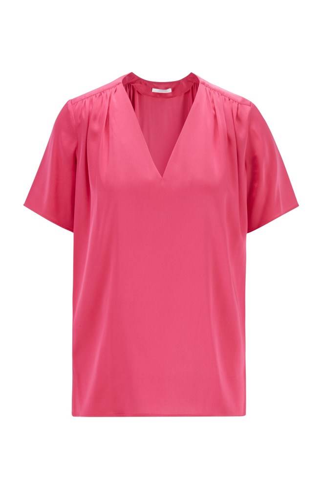 Hugo Boss Slip-on blouse Rosa | lbZ9Y4ot